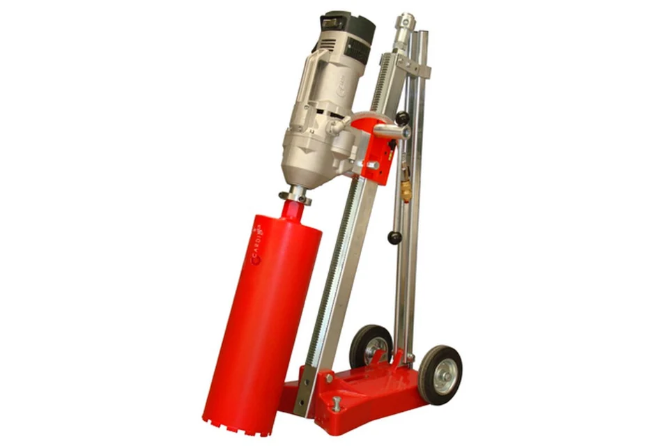 Caroteadora CARDI L250 / T4300EL; Suporte L250 para coroas até 250 mm.