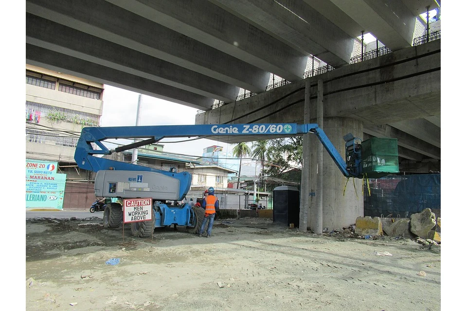 Genie Z-80/60 — 26 m diesel, fotografia real
