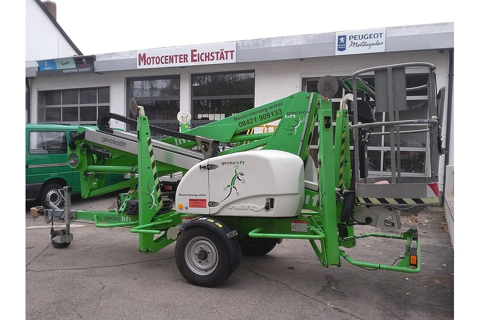 Niftylift 150T — 15 m, fotografia real